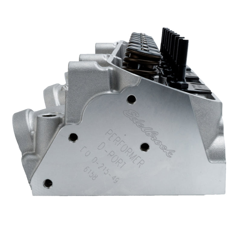 Edelbrock Performer Pontiac D-Port Cylinder Head - Chamber Size: 72cc