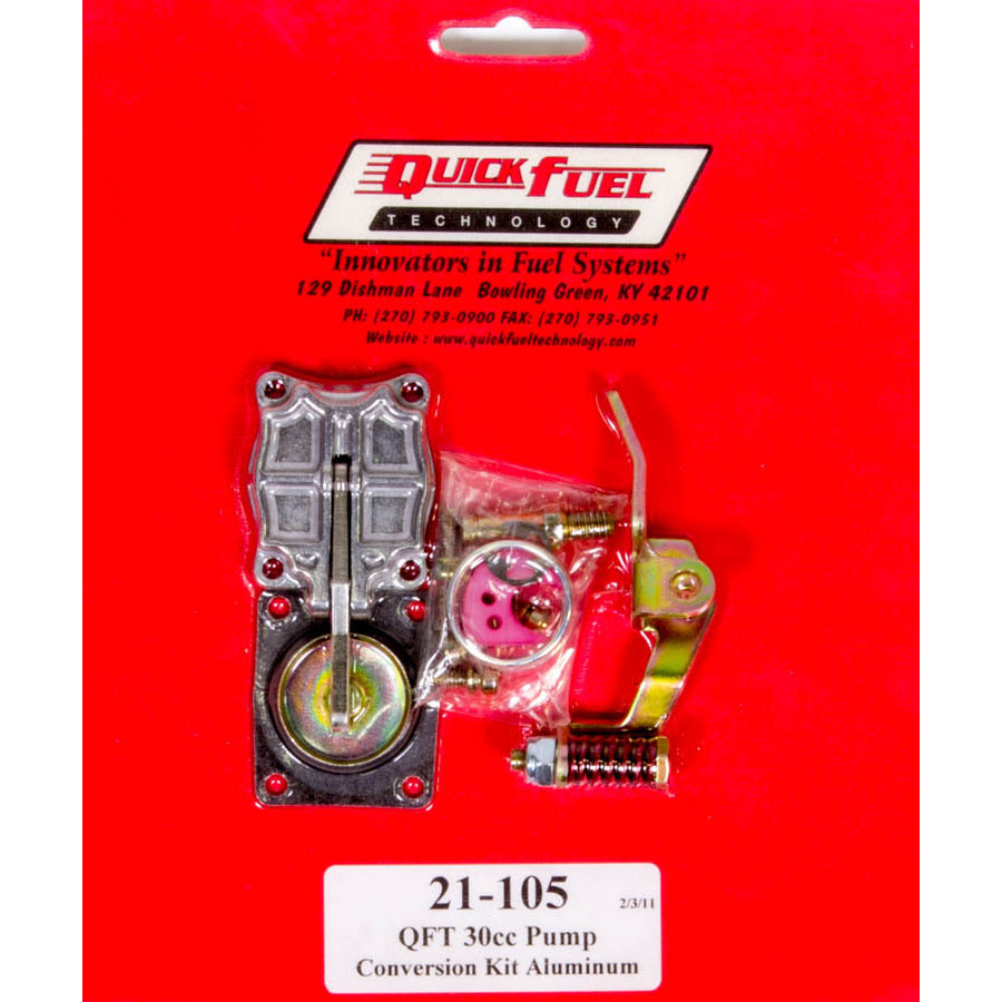 Quick Fuel Technology 30cc Accelerator Pump Kit