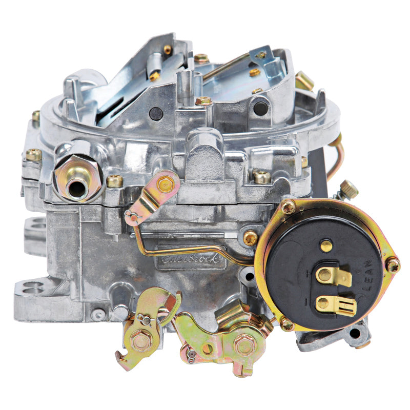Edelbrock AVS2 Carburetor - 4-BBL - 500 CFM - Square Bore - Electric Choke - Mechanical Secondary - Single Inlet - Satin