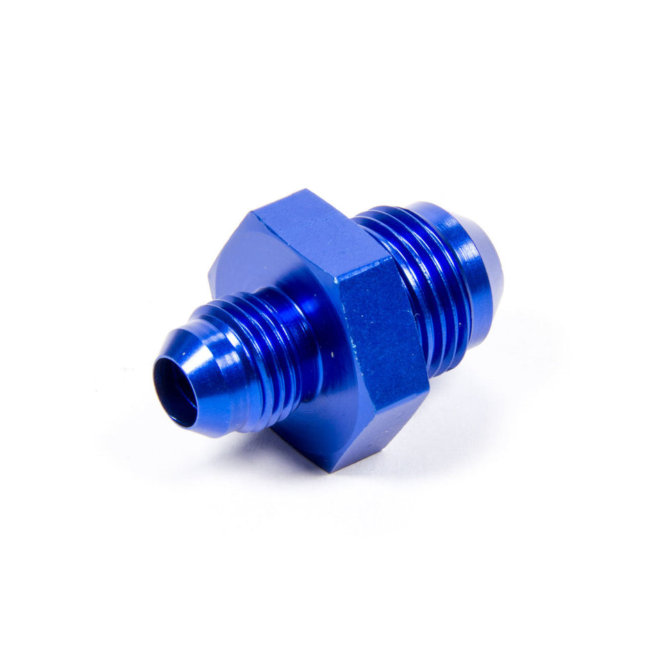 Aeroquip 8 AN Male to 6 AN Male Straight Adapter - Blue Anodized FCM2160