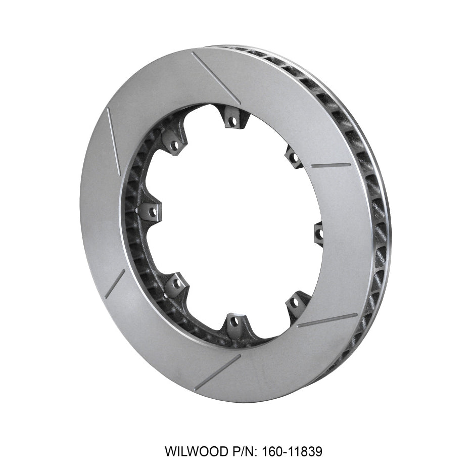 Wilwood GT 48 Curved Vane Spec-37 Rotor - RH - 1.25" Width - 12.19" Diameter - 8 x 7.00" Bolt Circle - .316" Hole - 12.7 lbs.