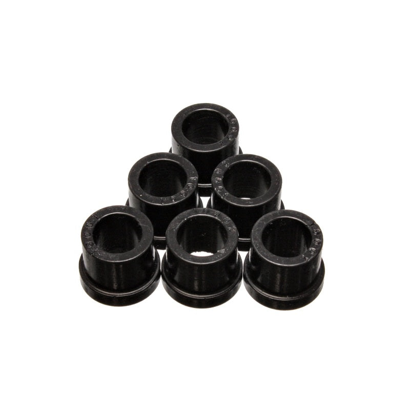 Energy Suspension Hyper-Flex Steering Rack Bushing - Black - Mustang II / Pinto 1974-78 - Set of 6