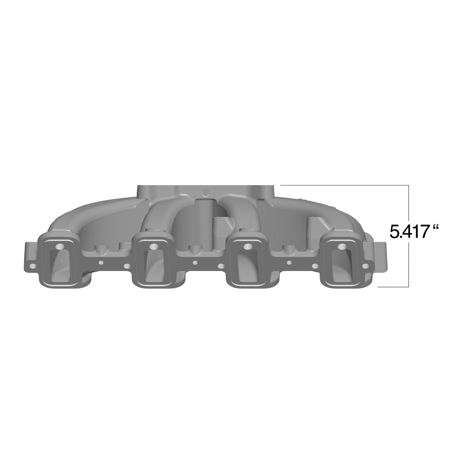 Holley Mid-Rise Intake-GM LS3/L92