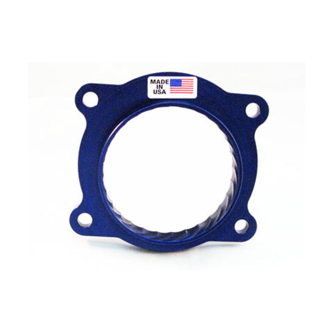 Jet Powr-Flo Throttle Body Spacer - 1 in Thick - Blue - Ford Fullsize Truck/Mustang 2011-15