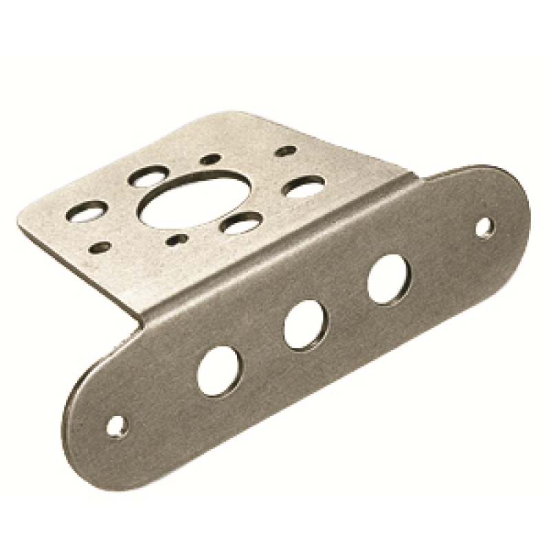 Moroso Quick Fastener Mounting Bracket - Steel - Bent At 90 Angle for Mounting to Firewalls - Frame Tubes - (10 Pack)