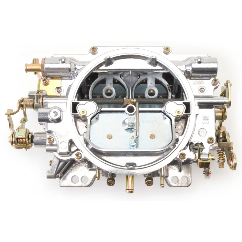 Edelbrock Performer 750 CFM 4-Barrel Carburetor - Square Bore - Manual Choke - Mechanical Secondary - Single Inlet - Satin