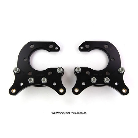 Wilwood Aluminum Caliper Brackets (2) - Pro-Street Rear - Big Ford - 2.36" Offset