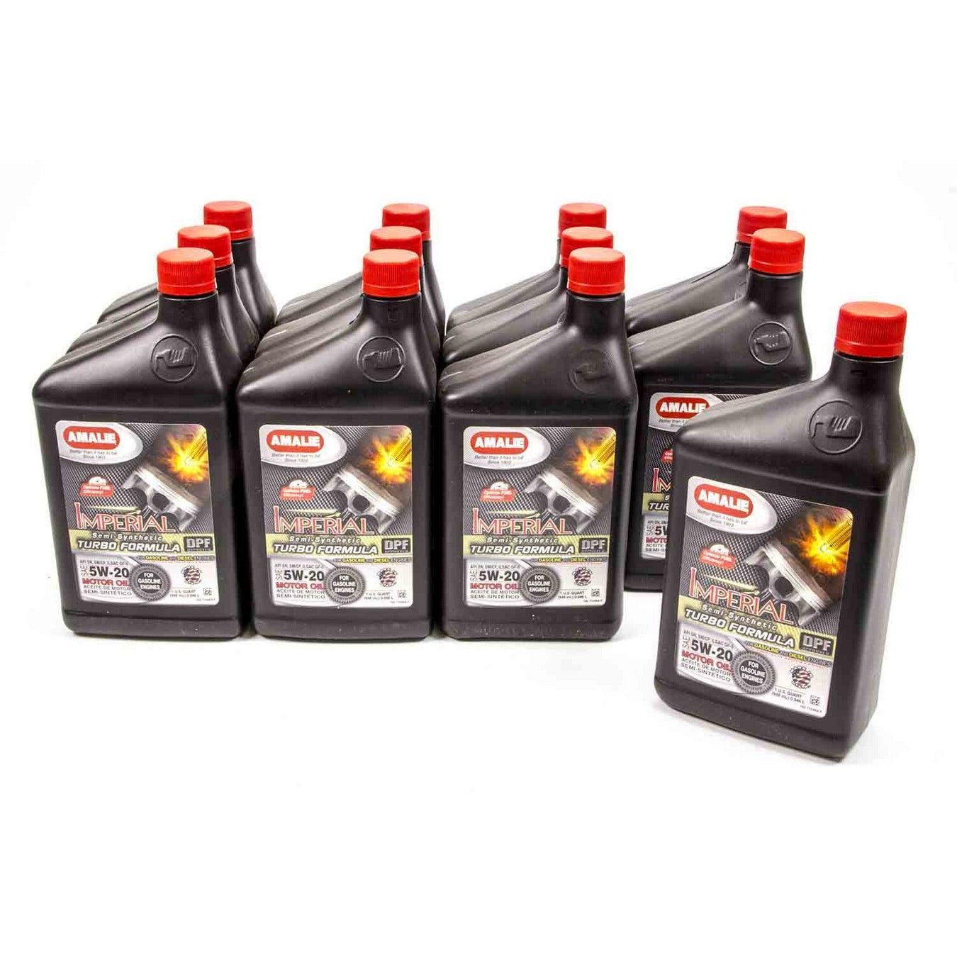 Amalie Imperial Turbo Formula Motor Oil - 5W-20 - 1 Qt. Bottle (Case of 12)