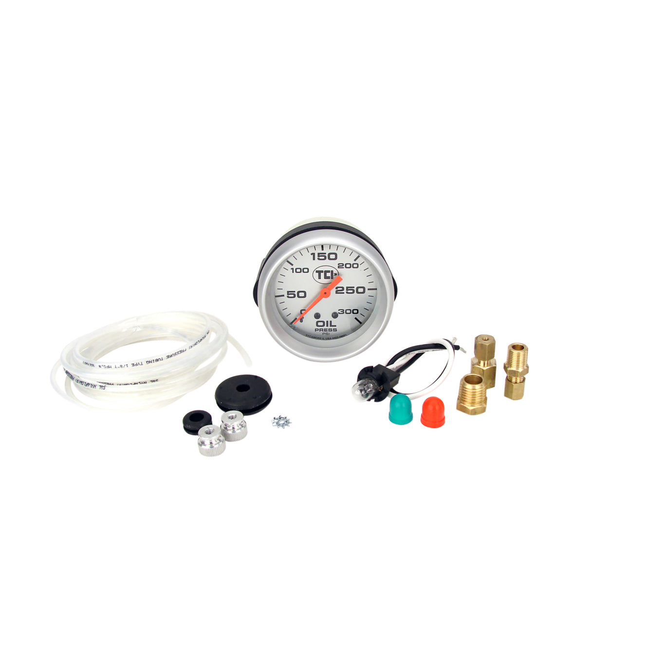 TCI Pressure Gauge 2-5/8 Transmission Silver Face