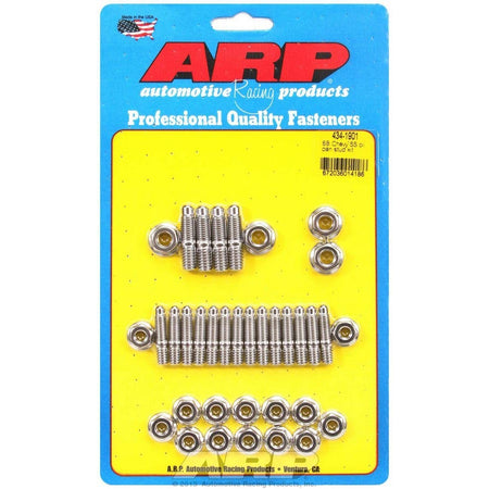 ARP SB Chevy Stainless Steel Oil Pan Stud Kit - Hex Nut - SB Chevy