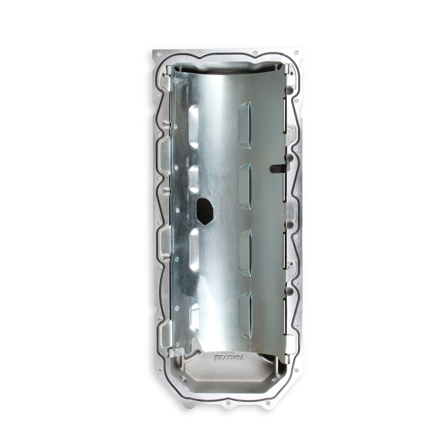 Holley Retrofit OIl Pan - Mid Sump - 6 Quart - 6-2/5 in Deep - Baffle/Pickup/Tray - Mopar Gen III Hemi