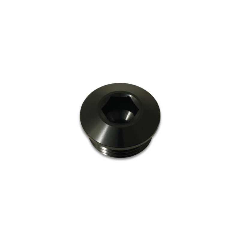 Vibrant Performance Allen Head 6 AN O-Ring Plug - Black