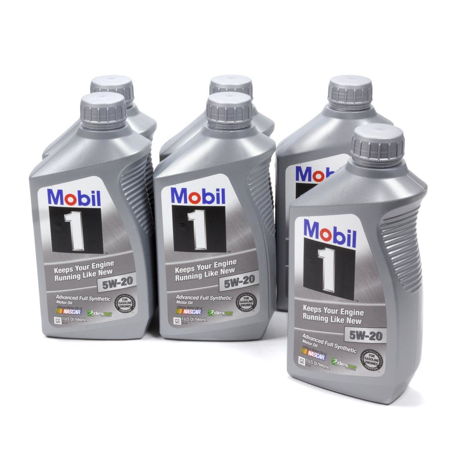 Mobil 1 5W-20 Synthetic Motor Oil - 1 Quart (Case of 6)