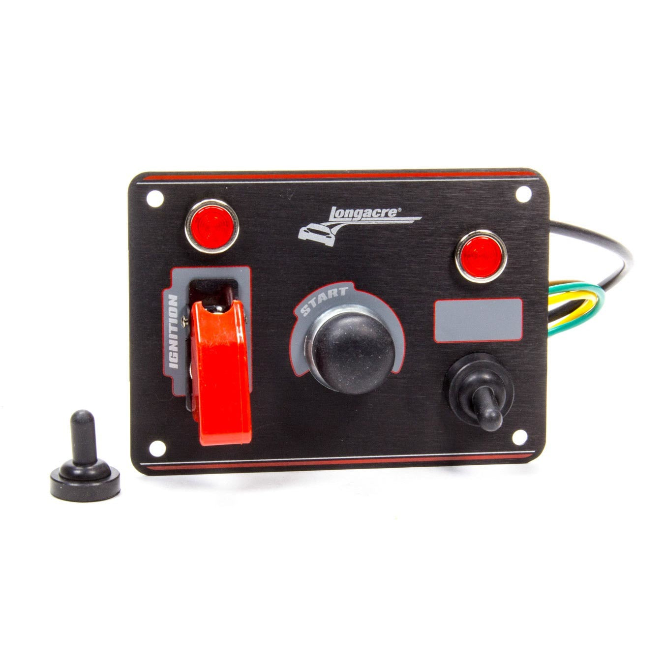 Longacre Ignition Panel Black w/ 1 Acc. and Pilot Light