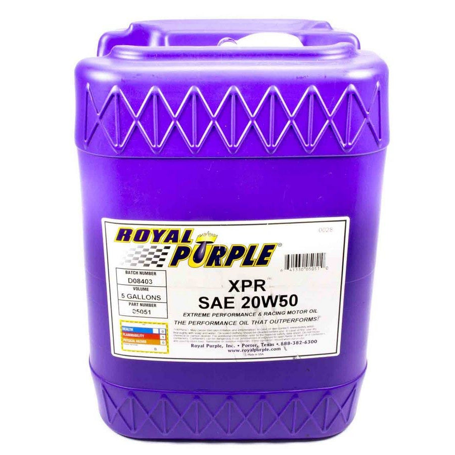 Royal Purple XPR 20W50 Racing Oil - 5 Gallon Pail