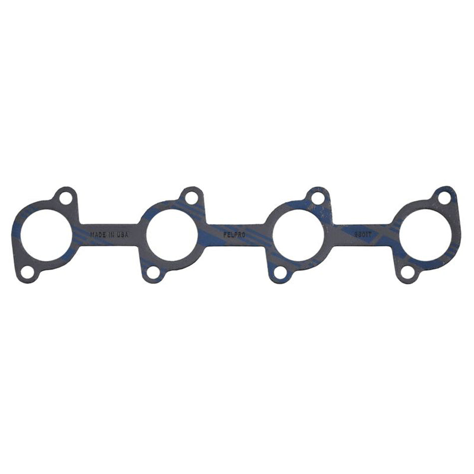 Fel-Pro Exhaust Header / Manifold Gasket - 1.500 in Round Port - Graphite - Ford Modular - Pair