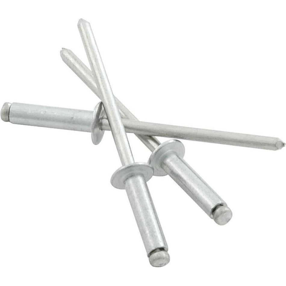 Allstar Performance 1/8" Small Head Rivets - Silver - (500 Pack) - Aluminum Mandrel