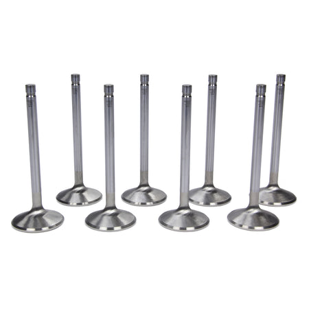 Manley Race Master Exhaust Valve - 1.880" Head - 0.3145" Valve Stem - 5.070" Long - Stainless - BB Ford (Set of 8)