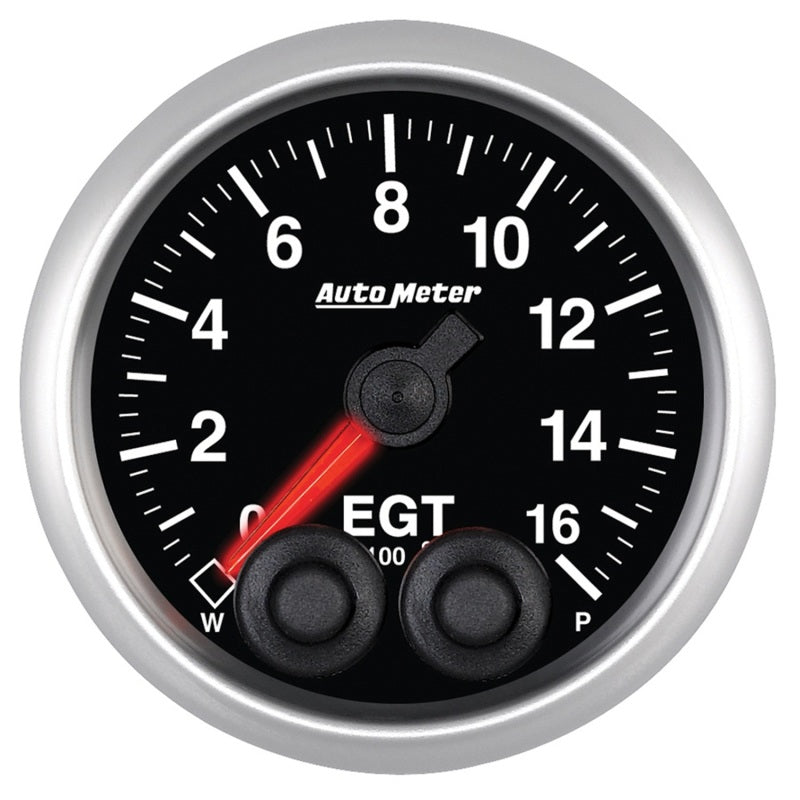 Auto Meter Elite Series Pyrometer/EGT - 2-1/16 in.