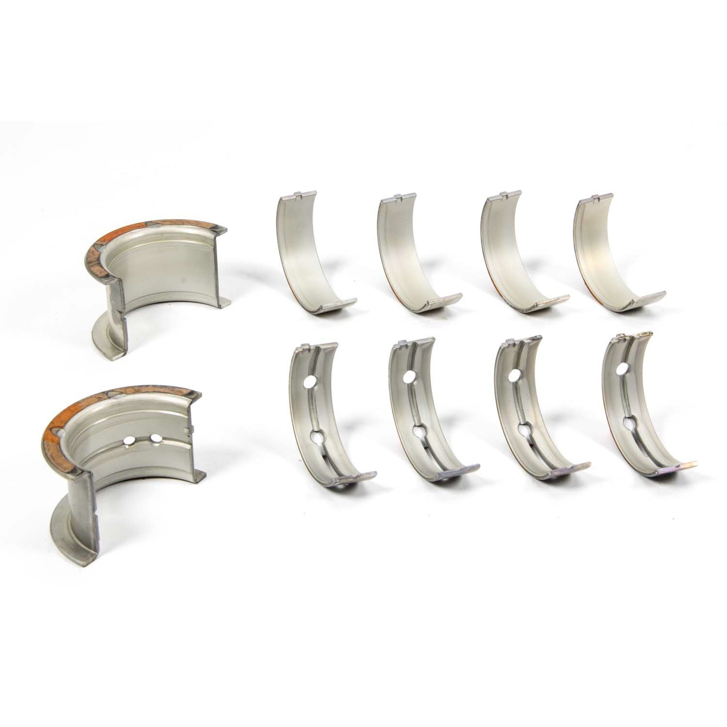 Clevite P-Series Main Bearings - 1/2 Groove - .010" Undersize - Tri Metal - SB Chevy - Small Journal - Set of 5
