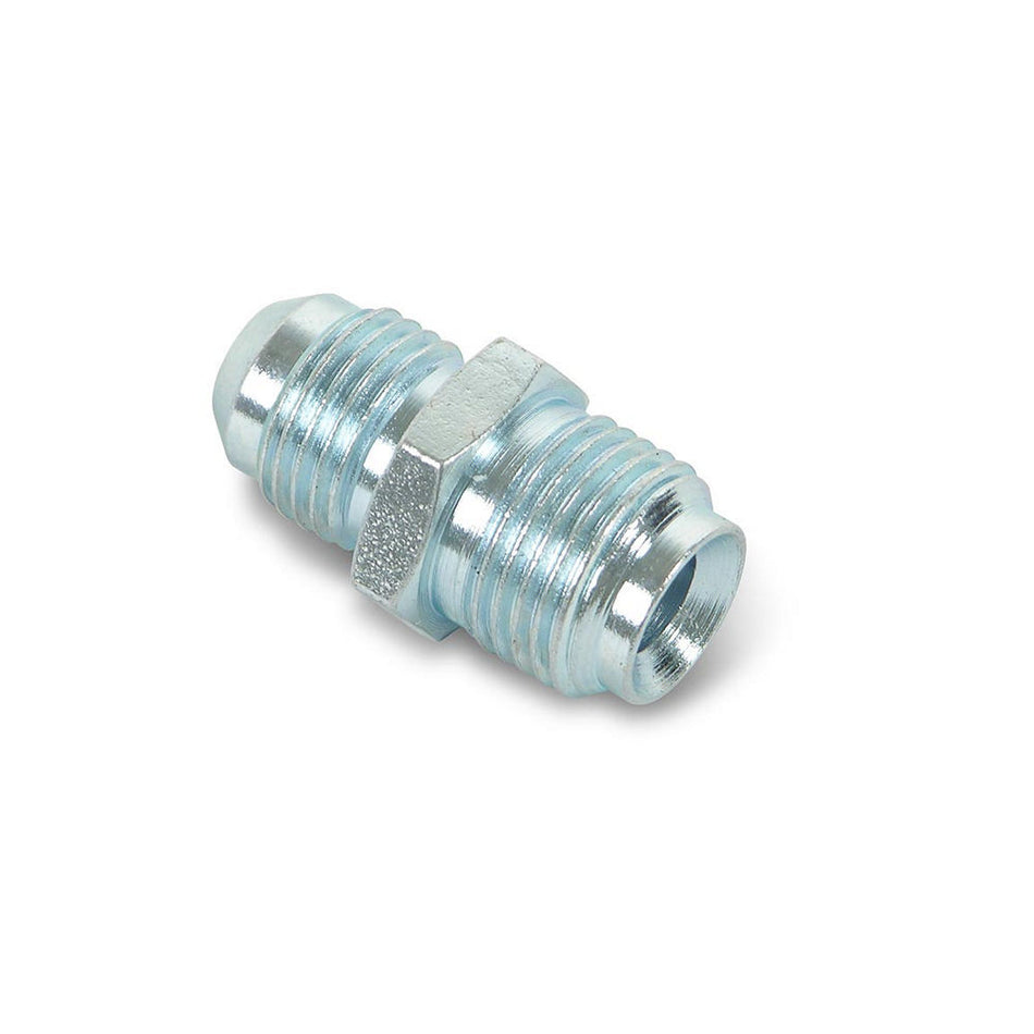 Earl's Adapter Fitting - Straight - 6 AN Male to 5/8-18" Inverted Flare Male - Steel - Zinc Plated