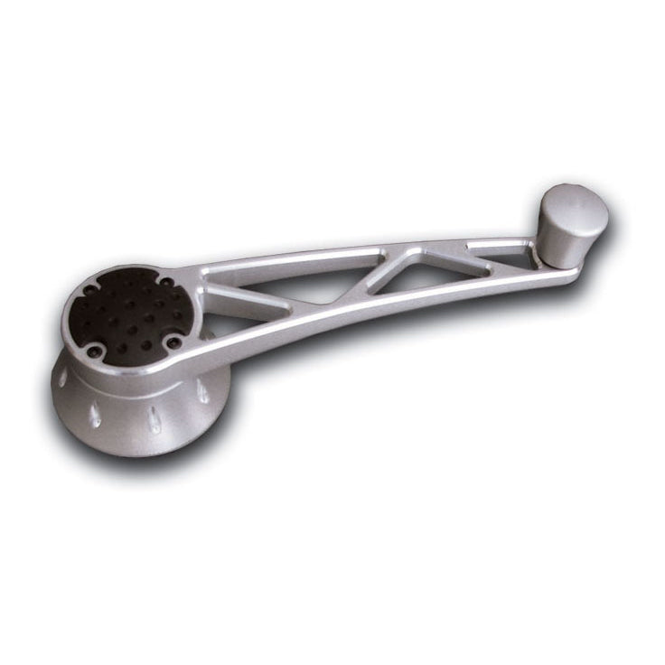 Clayton Machine Works 5-1/2" Length Window Cranks 1/2" Round Spline Billet Aluminum Machined - Ford/GM