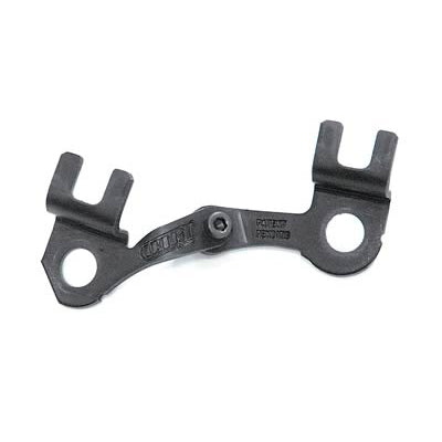 Dart Pushrod Guide Plate - Raised - Adjustable - Steel - Black Oxide - Big Block Chevy