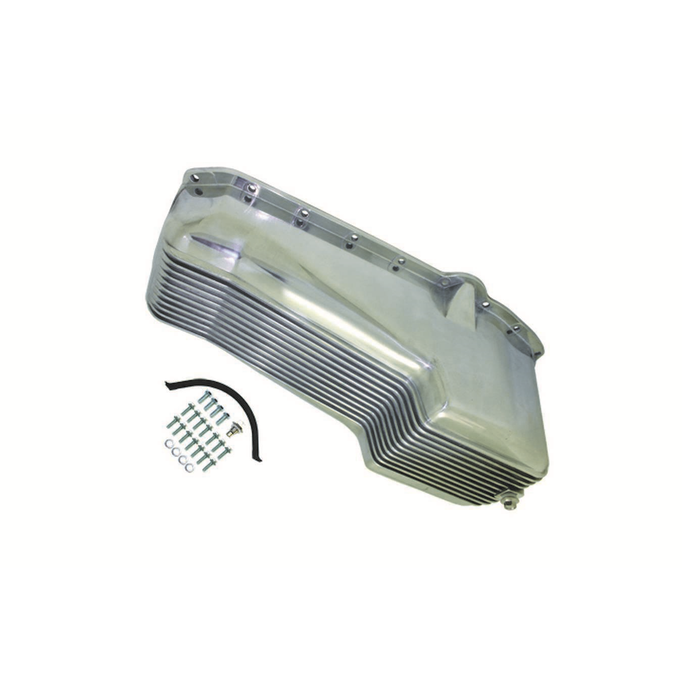 Specialty Products Oil Pan 1958-79 SB Chevy 262-400 Finned Polished