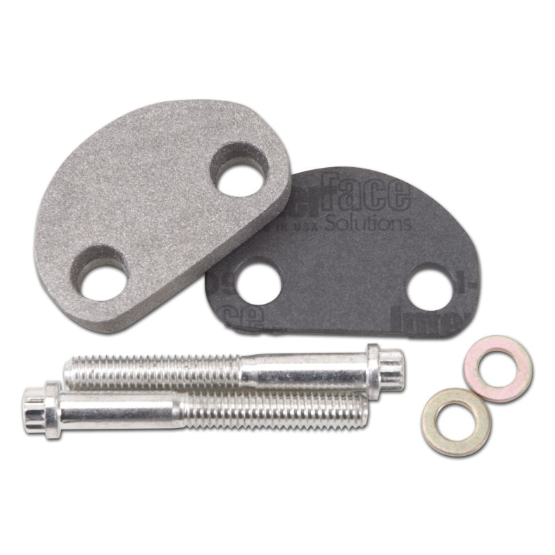 Edelbrock Performer Series Choke Kit - Choke Block-Off Plate