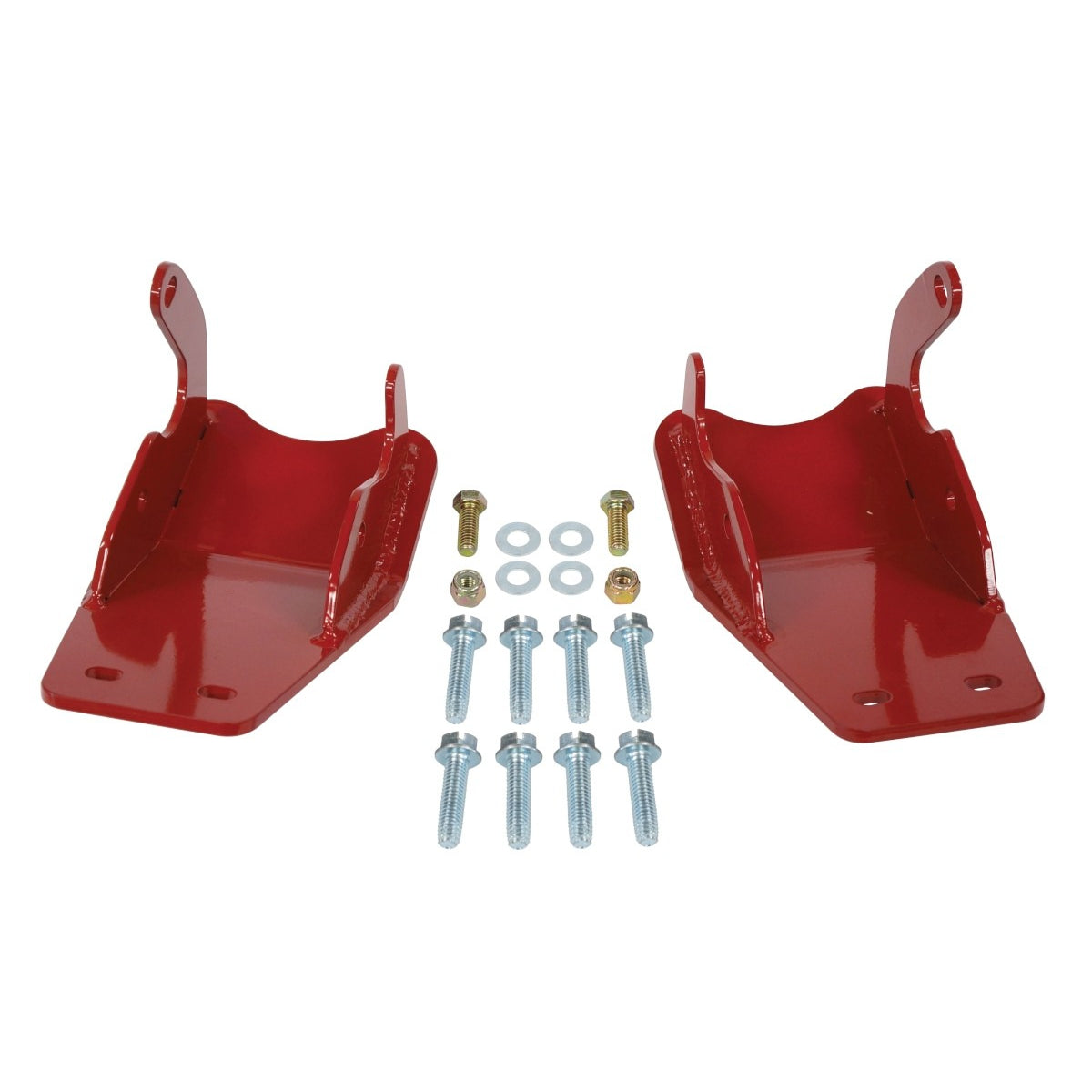 Rancho Rear Lower Control Arm Skid Plate - Red - Ford Midsize SUV 2021-22