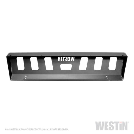 Westin WJ2 Front Bumper Skid Plate - Steel - Black Powder Coat - Jeep Wrangler JL 2018