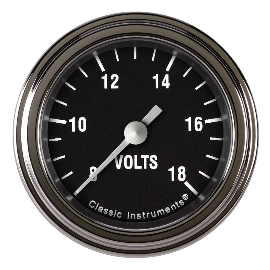 Classic Instruments Hot Rod Voltmeter Gauge - 8-18 Volts
