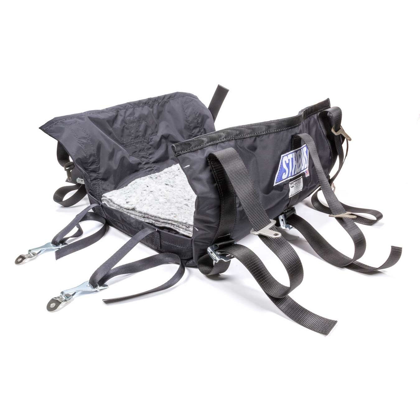 Stroud 7.2 SFI Engine Diaper - BB Chevy/BB Ford - Dry Sump - Black