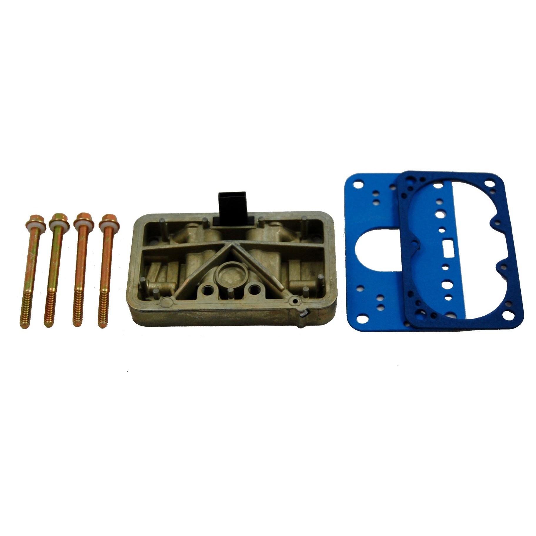 AED Holley Carb Metering Block Conversion Kit - Fits Holley 3310 or Any Center Pivot Bowls