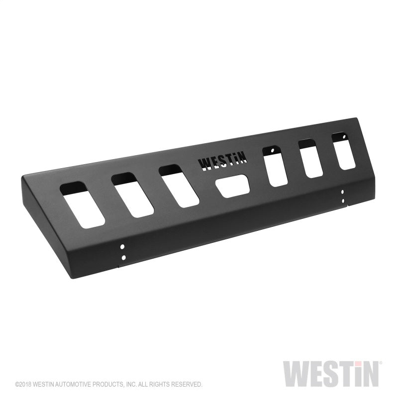 Westin WJ2 Front Bumper Skid Plate - Steel - Black Powder Coat - Jeep Wrangler JL 2018