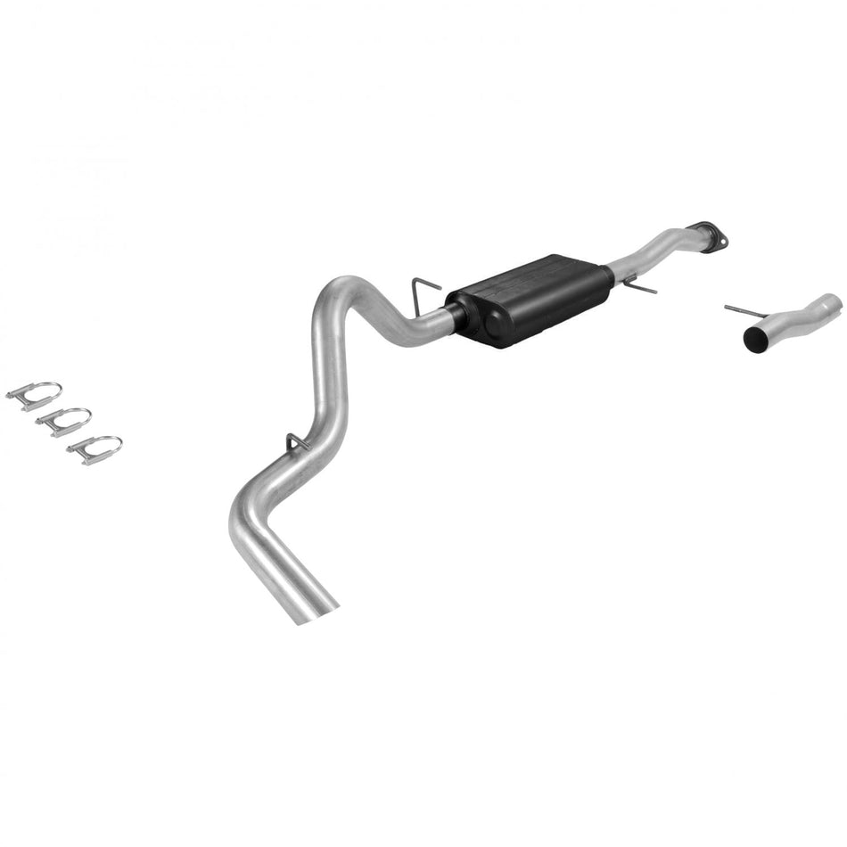 Flowmaster American Thunder Single Exhaust System - 1992-95 Chevy Blazer/GMC Jimmy 5.7L