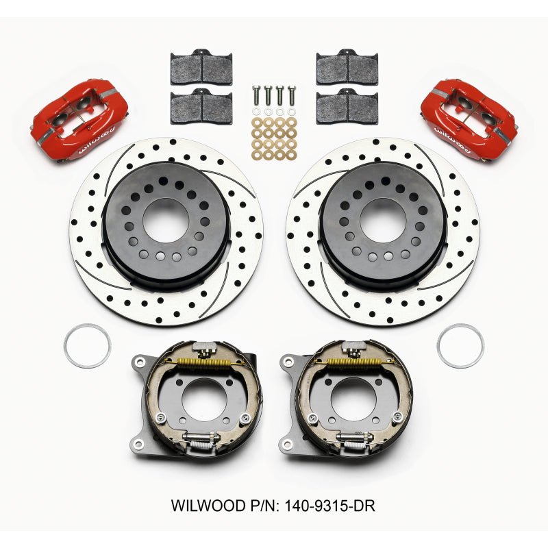 Wilwood Dynalite Rear Brake System - 4 Piston Caliper