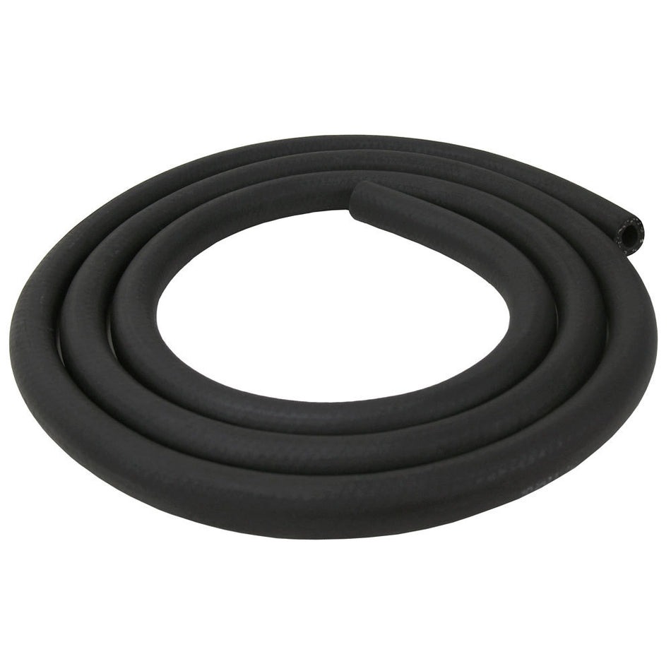 Derale Performance Oil Hose Hi-Temp 1/2" ID Rubber - Black - 8 ft