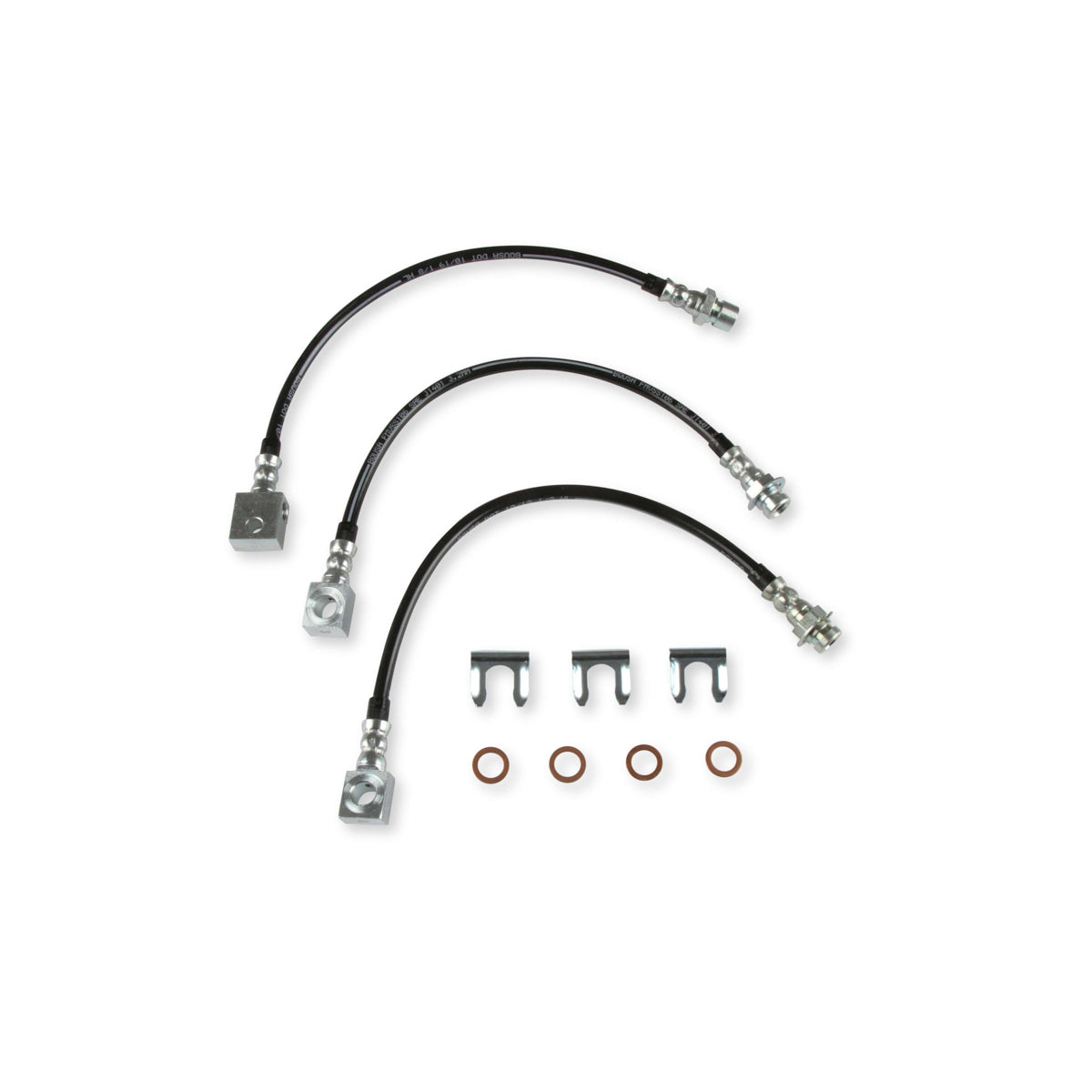 Rekudo JL8 Rear Brake Hose Kit - OEM Replacement - GM F-Body 1967-81