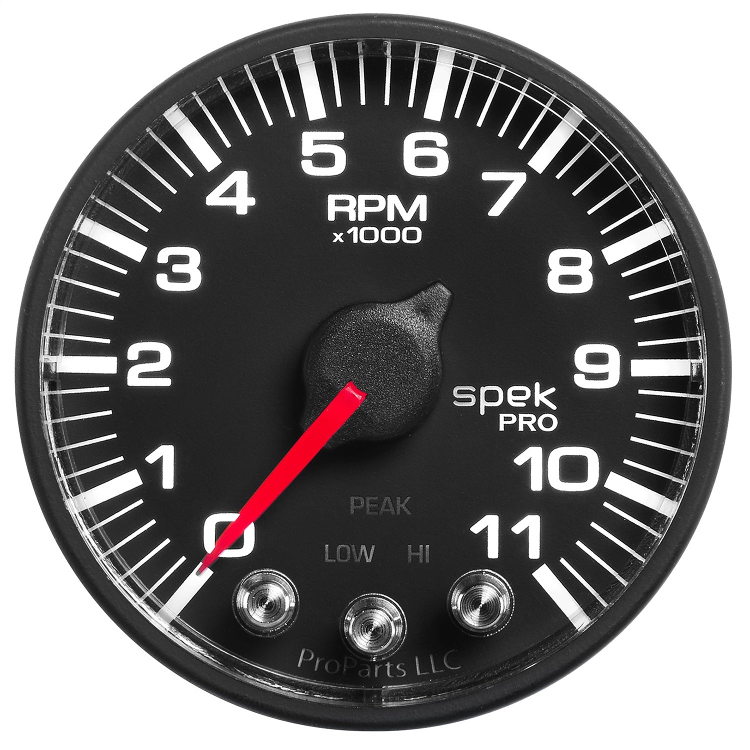 Auto Meter Spek Pro Tachometer 11,000 RPM Electric Analog - 2-1/16" Diameter