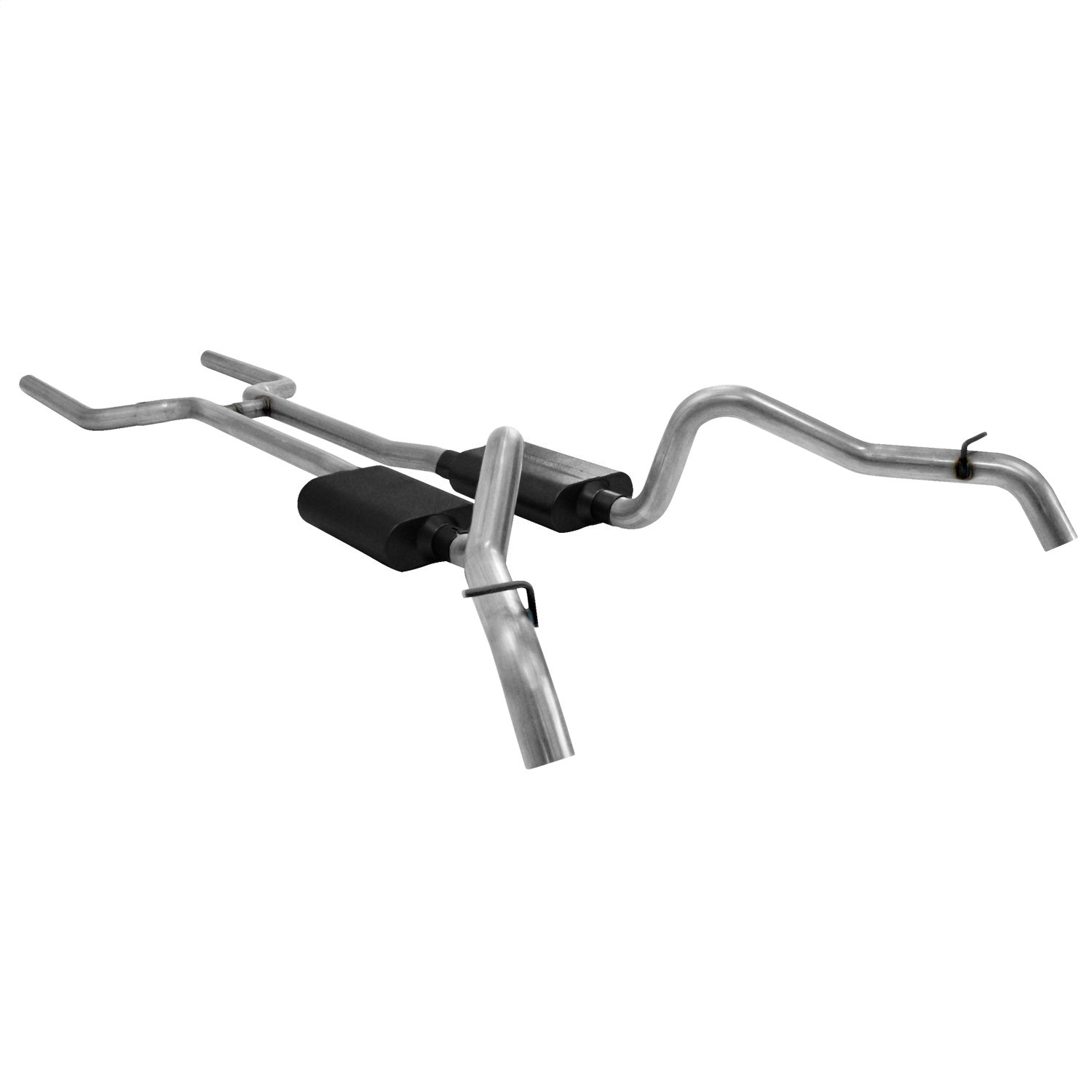 Flowmaster Header-back System - Dual Side Exit-AmeriCan Thunder - Aggressive Sound