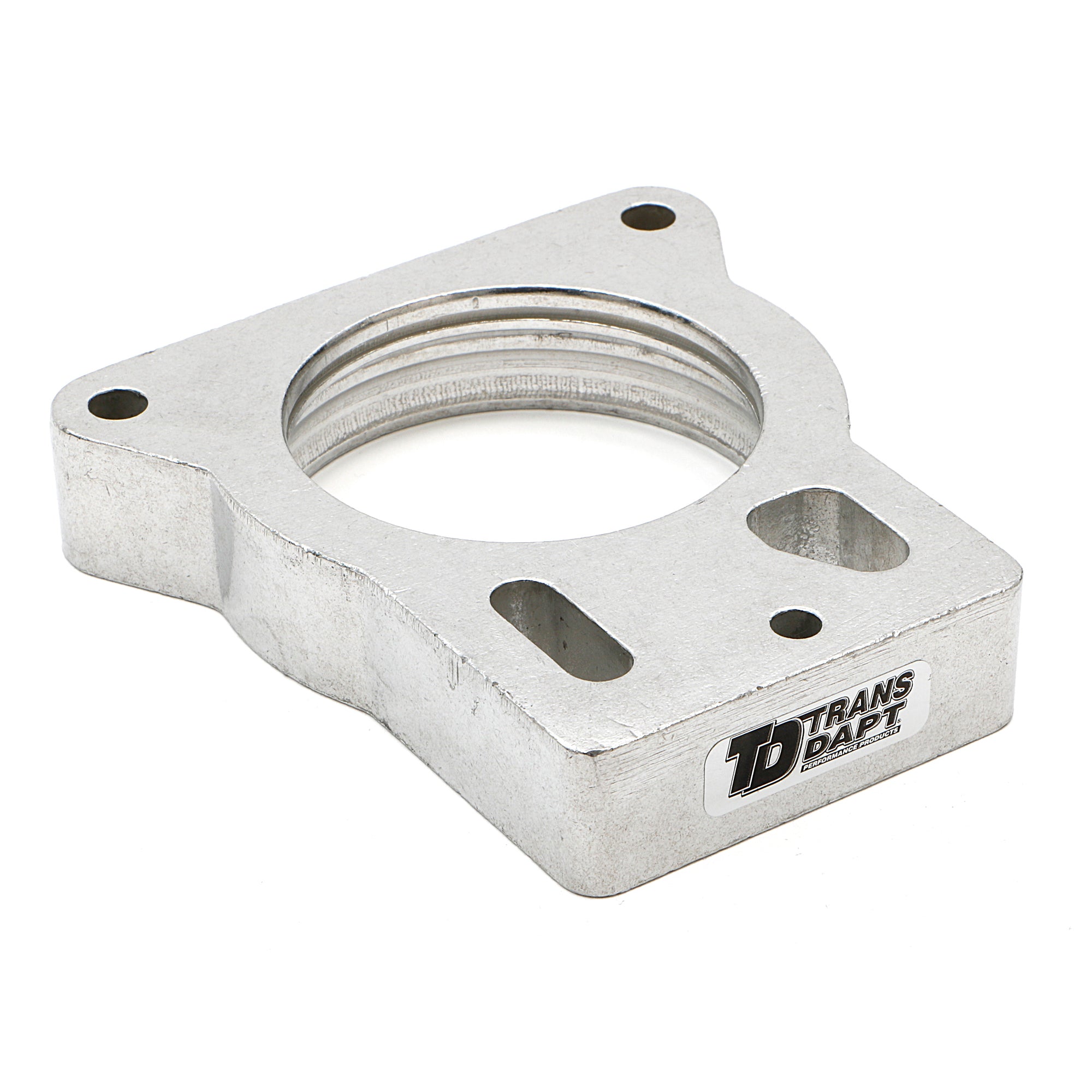 Trans-Dapt Torque-Curve Throttle Body Spacer - 1 in Thick - Small Block Chevy - GM Fullsize SUV / Truck 1996-2000