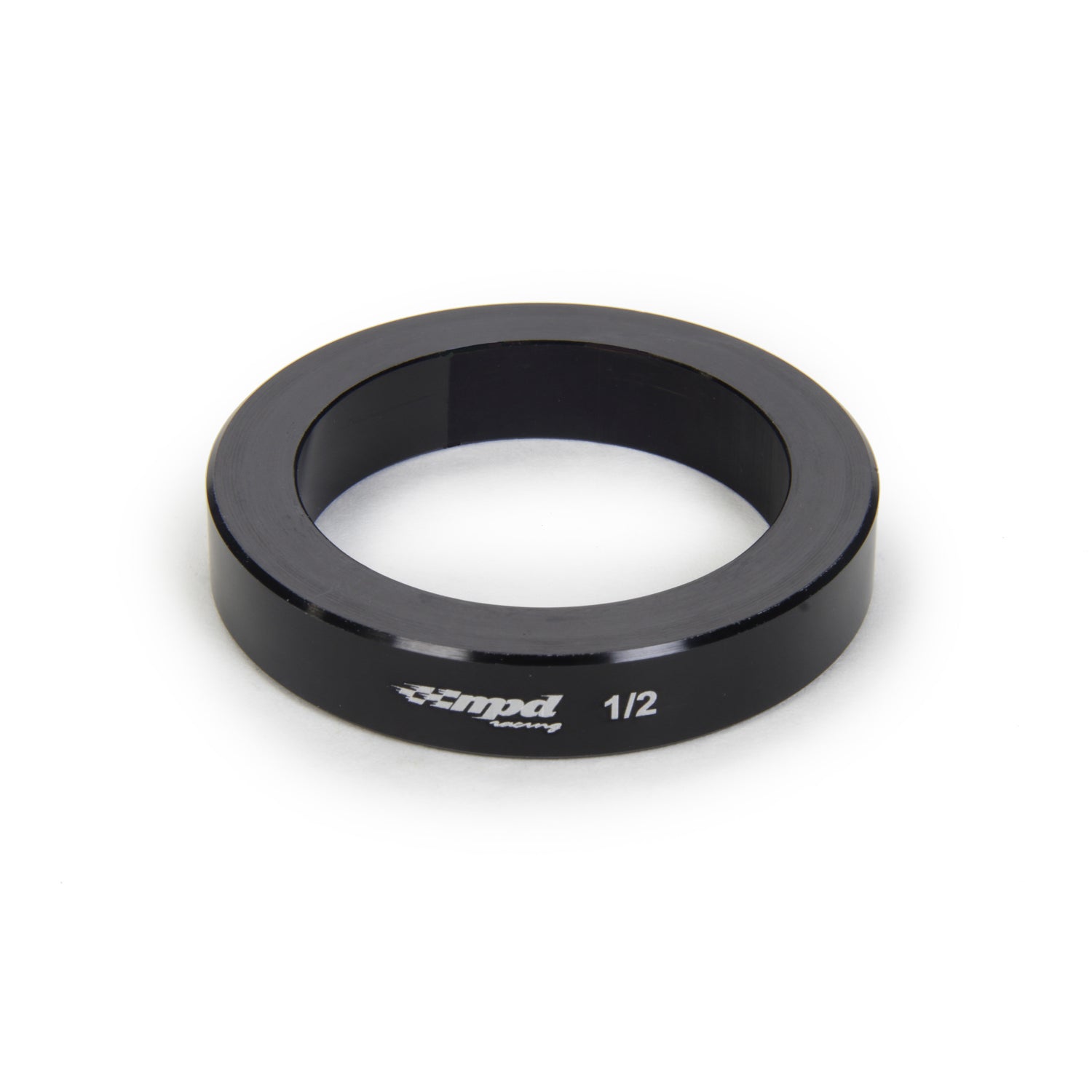 MPD Axle Spacer - 0.5 in Thick - Straight - MPD System Saver - Black Anodized - 31 Spline Axle - Midget