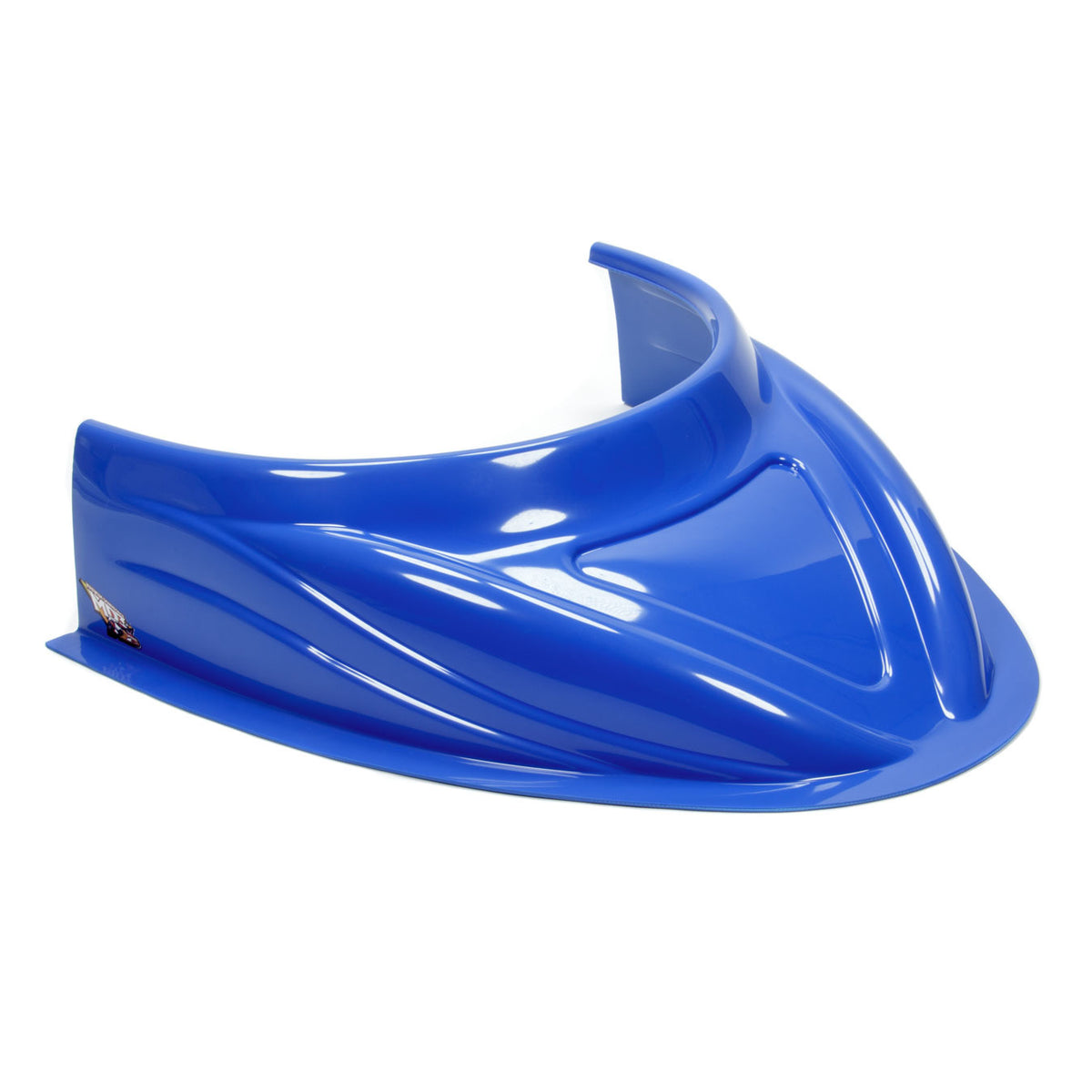 Five Star MD3 Hood Scoop - 5" Tall - Flat Bottom - Chevron Blue