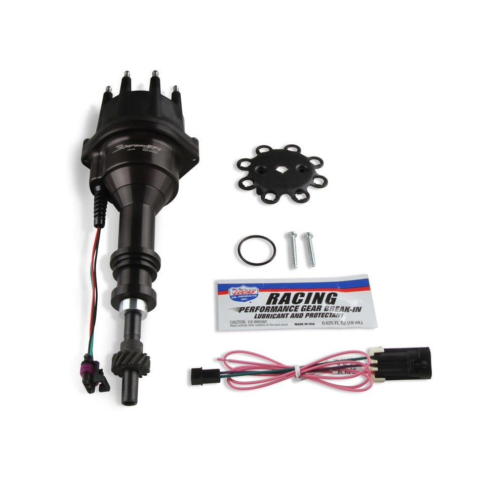 Holley Sniper EFI Holley Sniper EFI Distributor - Hall Effect - HEI Style Terminal - Black - Small Block Ford