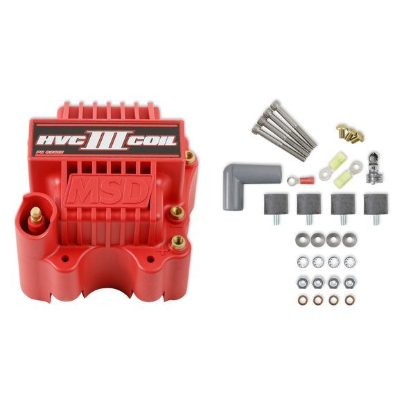 MSD HVC III Series Ignition Coil - Red