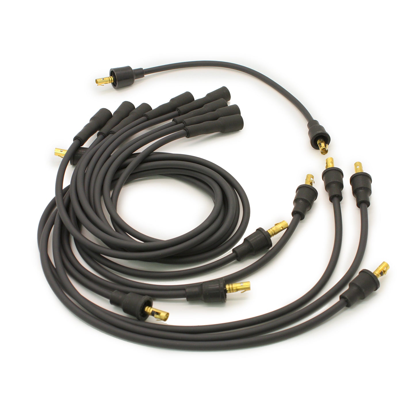 PerTronix Stock-Look Spiral Core 7mm Spark Plug Wire Set - Black