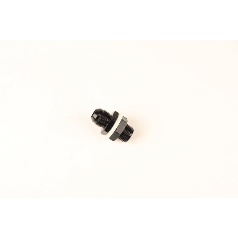 Fragola -8 AN Fuel Cell Bulkhead Adapter - Black