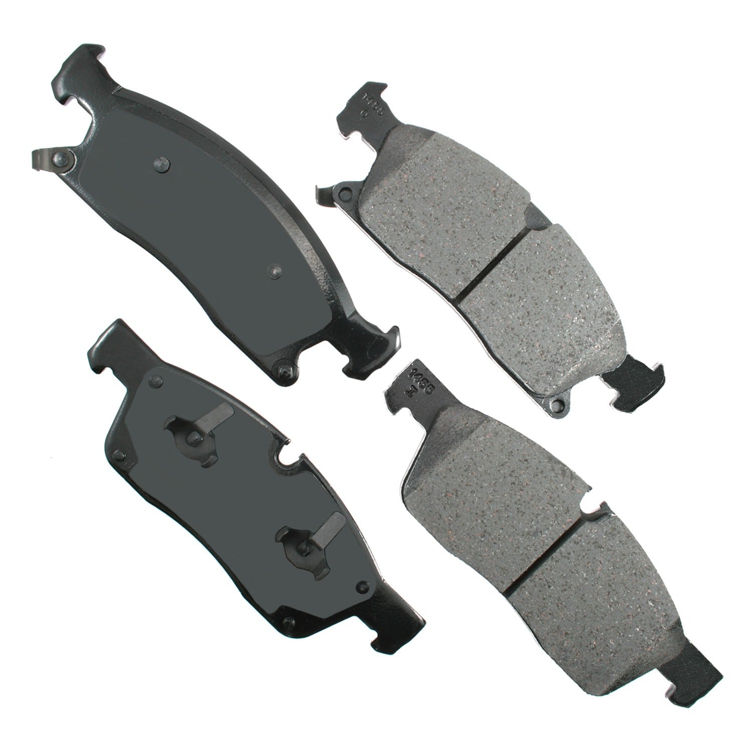Akebono Brakes ProACT Front Brake Pads - Dodge Midsize SUV 2011-20 - Set of 4 ACT1455