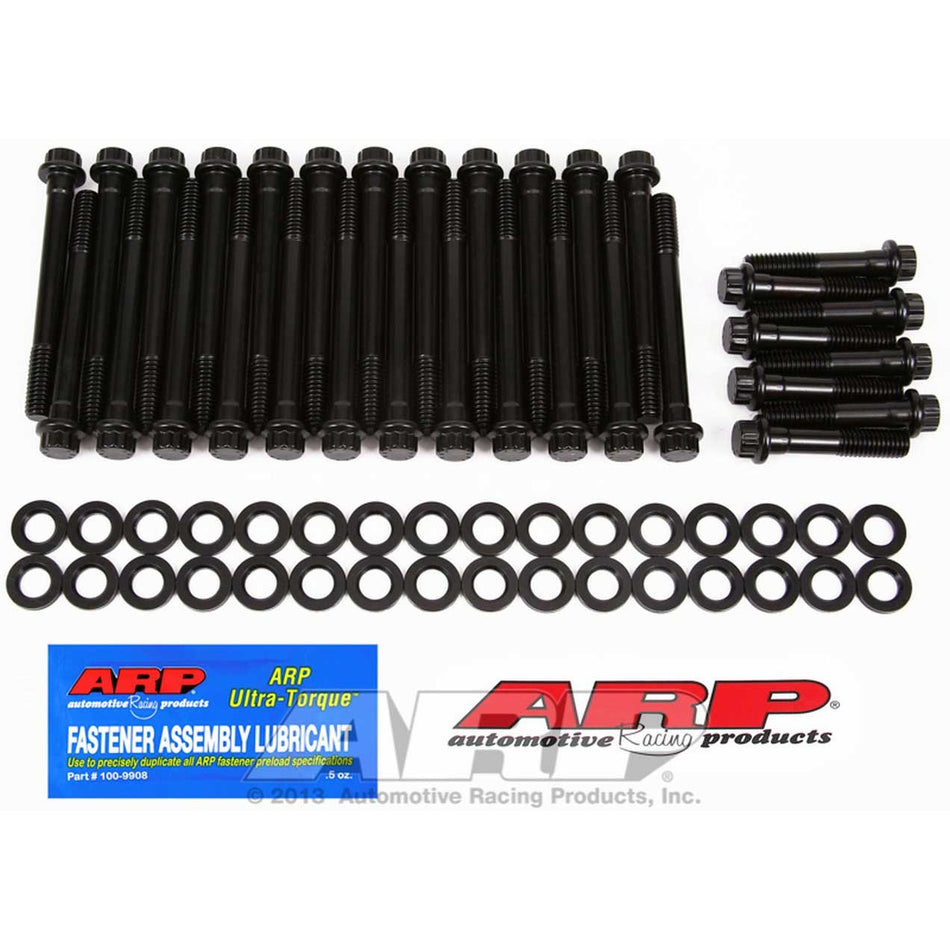 ARP High Performance Series Cylinder Head Bolt Kit - 12 Point Head - Chromoly - Black Oxide - Big Block Chevy